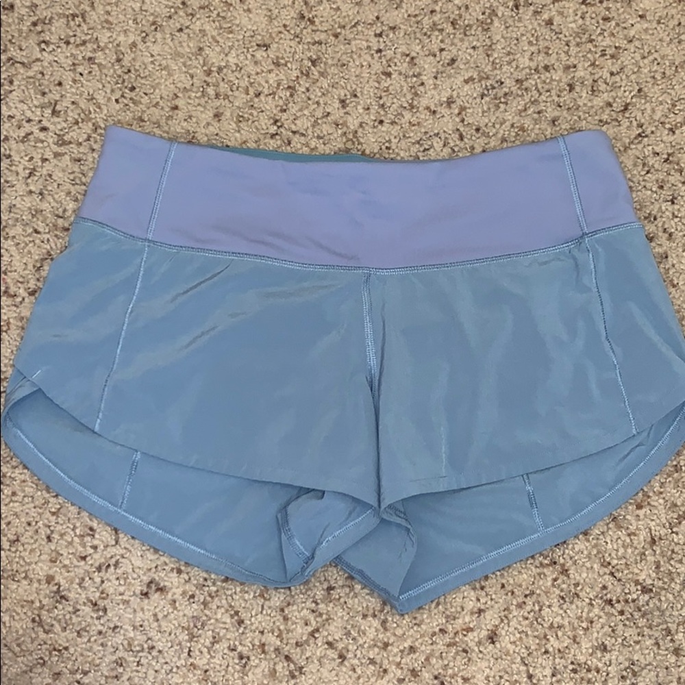 🍋 Lululemon speed up shorts
